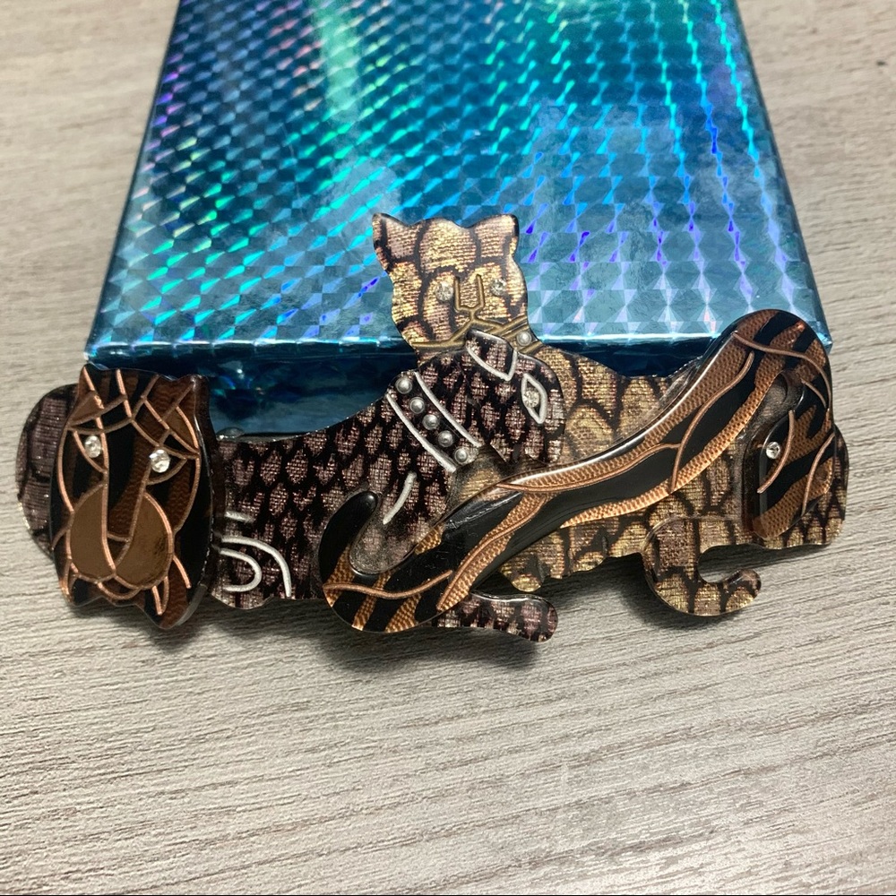 Retro Made In France Jungle Barrette